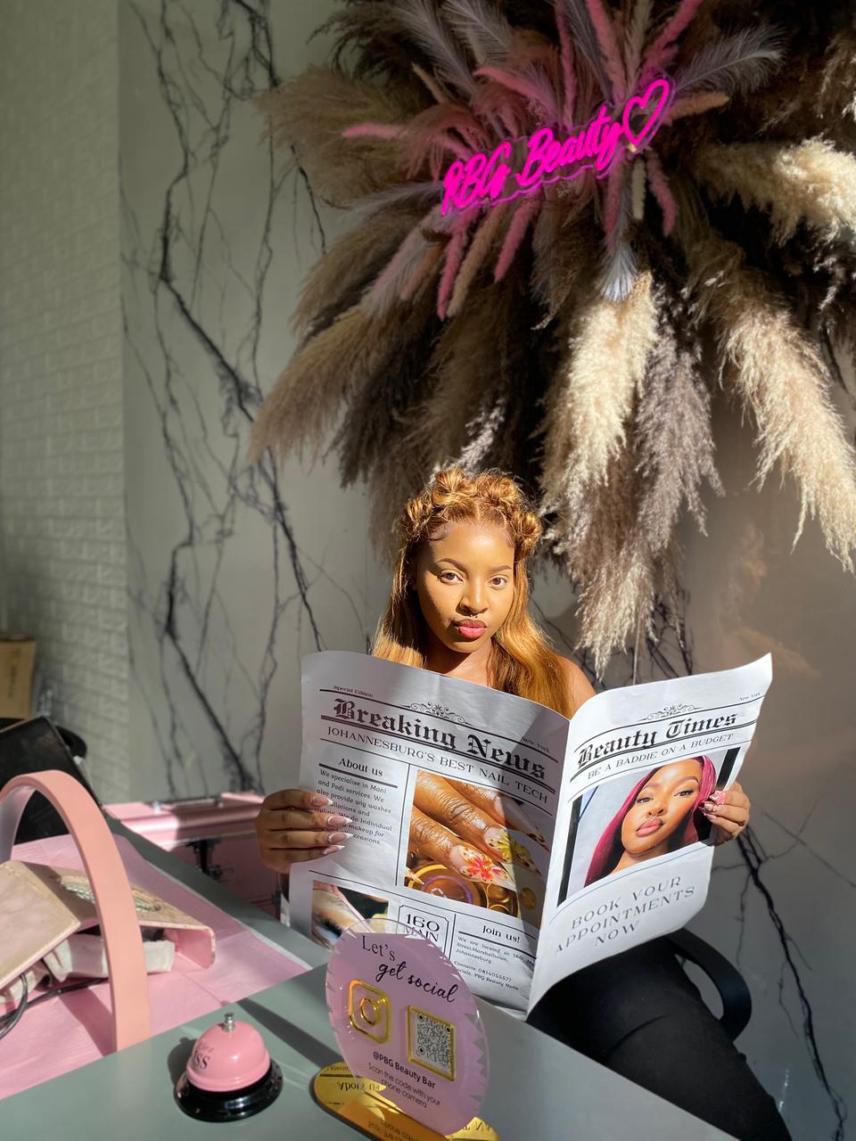 PBG Beauty Bar interior